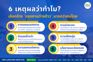 6 เหตุผลว่าทำไมถึงเลือกจ้าง "แรงงานต่างด้าว" มากกว่าคนในประเทศตนเอง