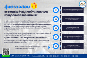 สุ่มตรวจสอบ แรงงาน